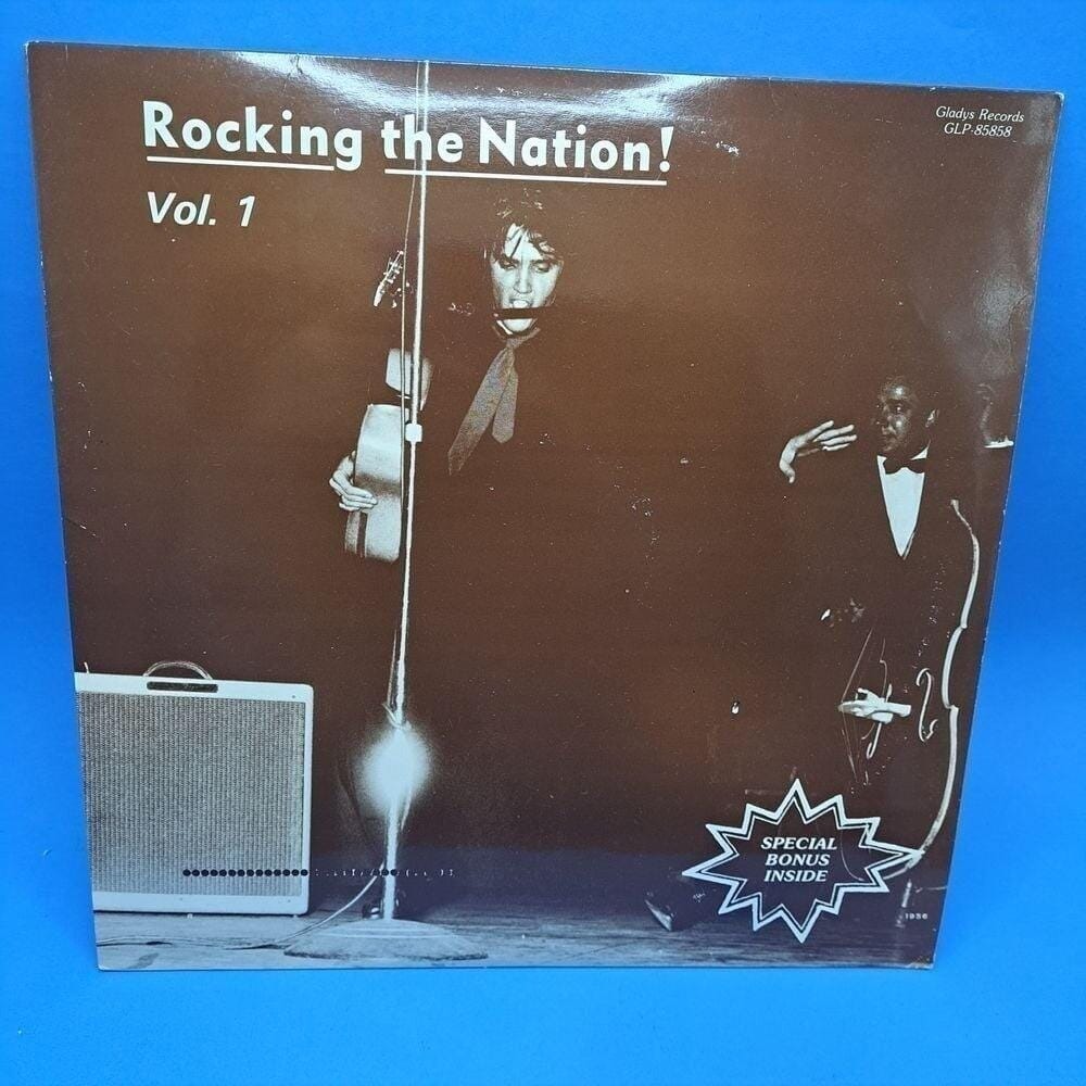 Elvis Presley LP Rocking The Nation Vol 1 Vinyl Record White‎ Label VTG Bonus